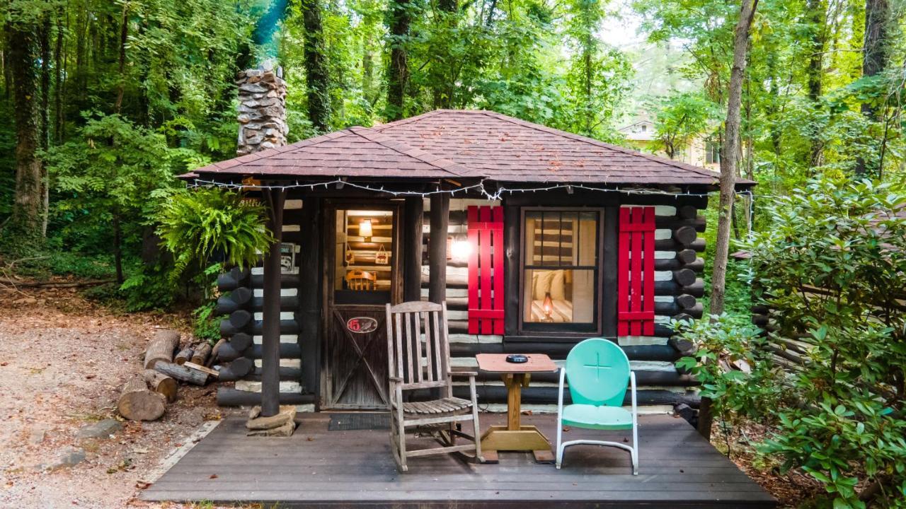 Log Cabin Motor Court Asheville Luaran gambar